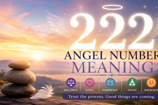 222 angel number meaning