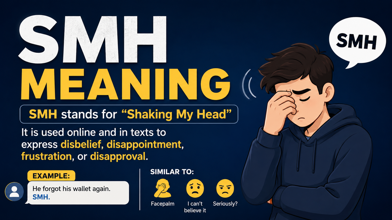 smh meaning