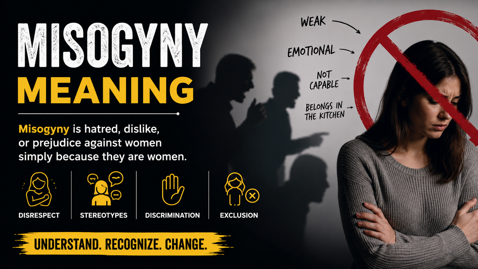 misogyny meaning