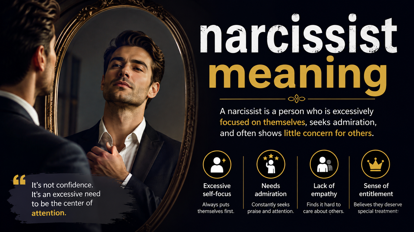 narcissist meaning