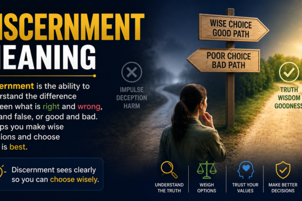 discernment meaning​
