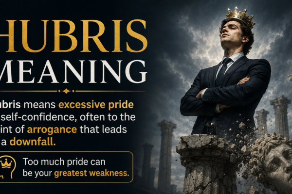 hubris meaning​