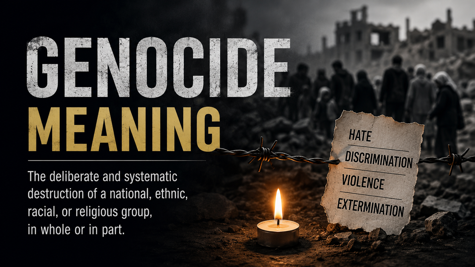 genocide meaning​