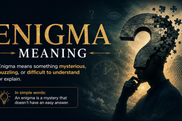 enigma meaning​