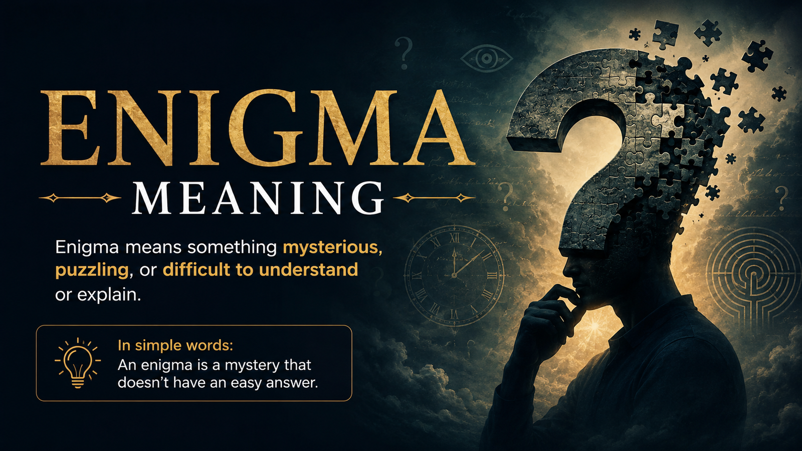 enigma meaning​