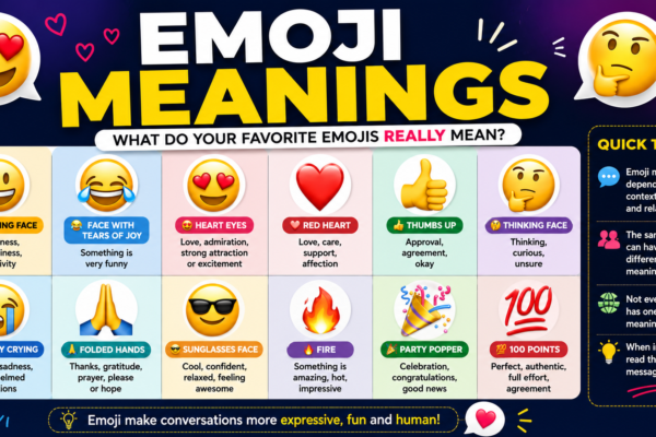 emoji meanings​