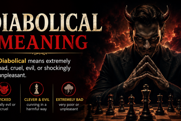 diabolical meaning​