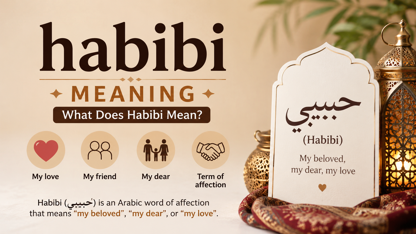 habibi meaning​
