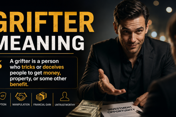 grifter meaning​