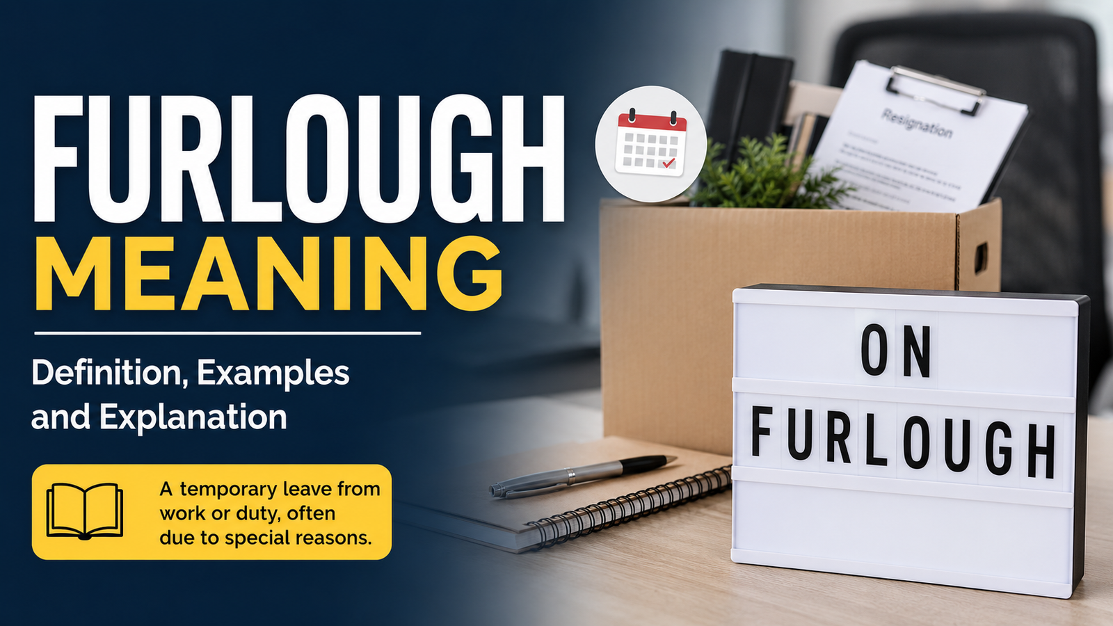 furlough meaning​