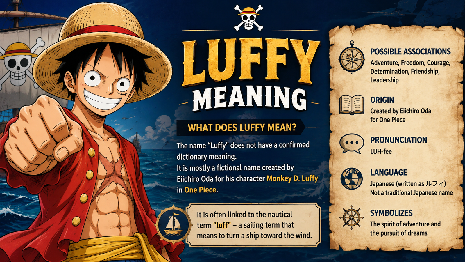 luffy meaning​