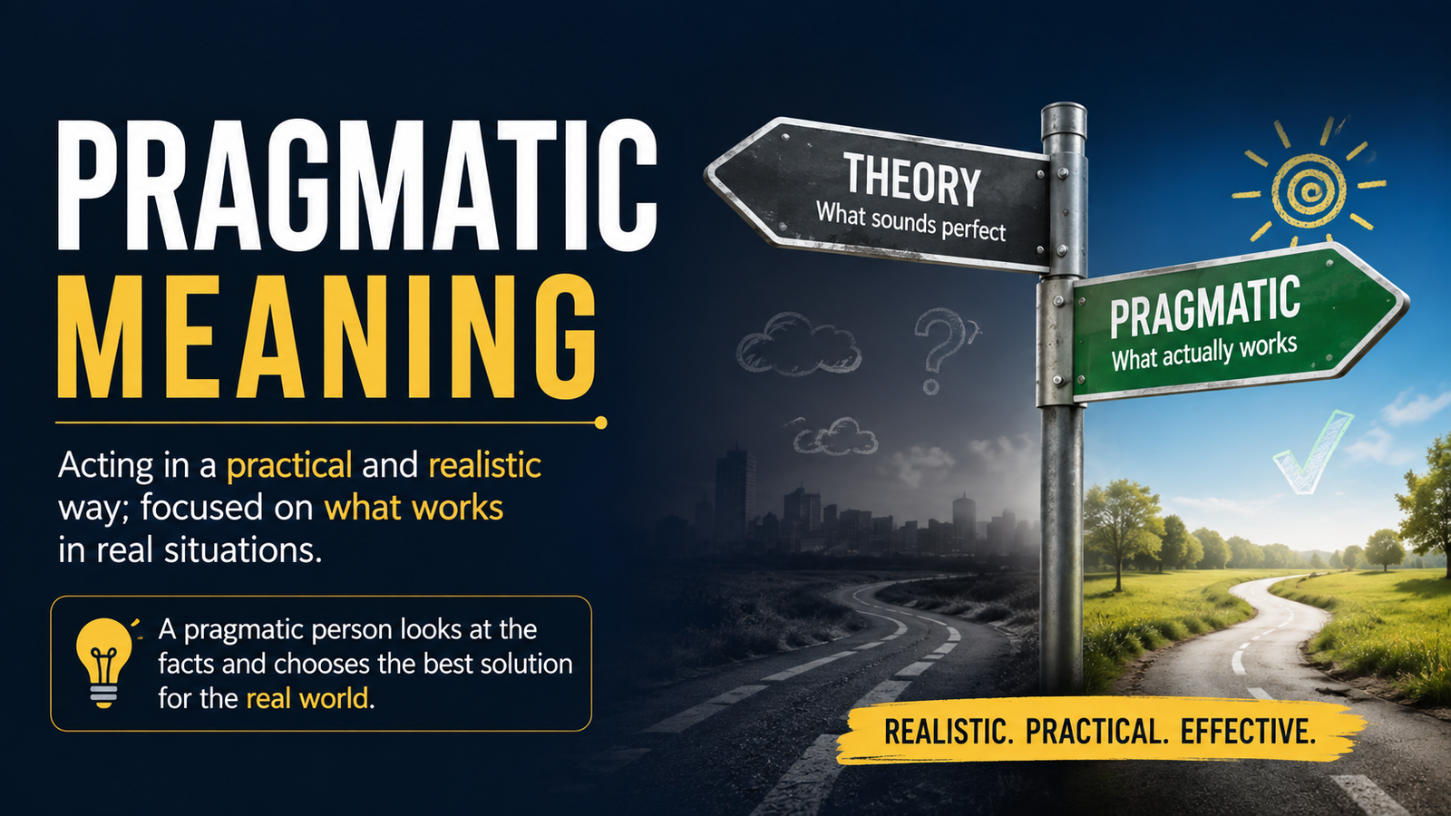 pragmatic meaning​