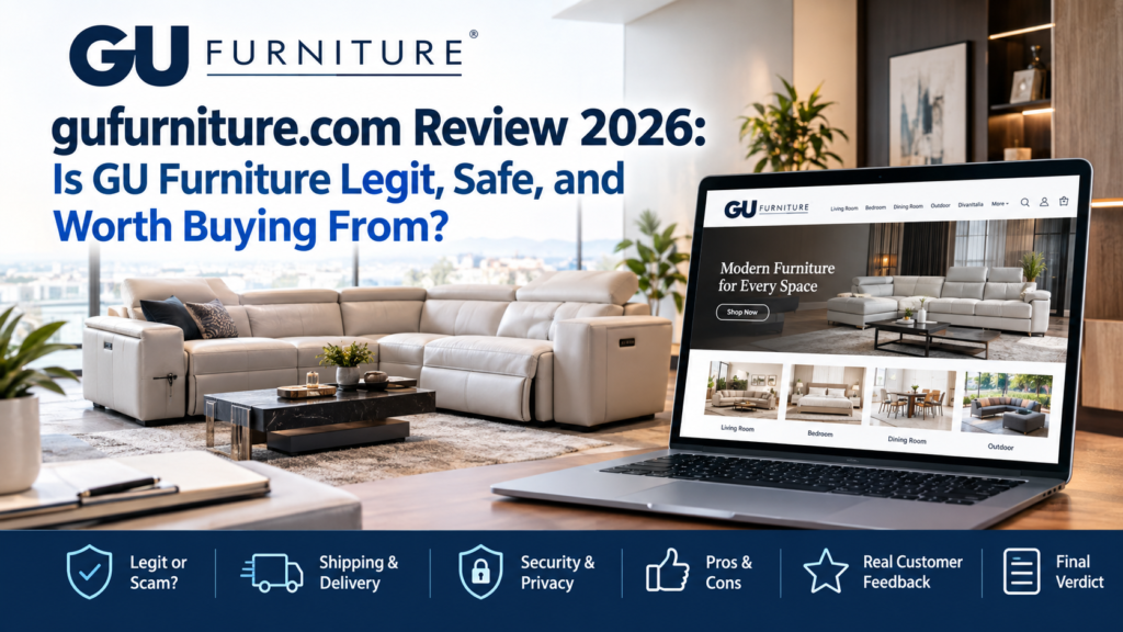 gufurniture.com Review 2026: Is GU Furniture Legit, Safe, and Worth Buying From? gufurniture.com