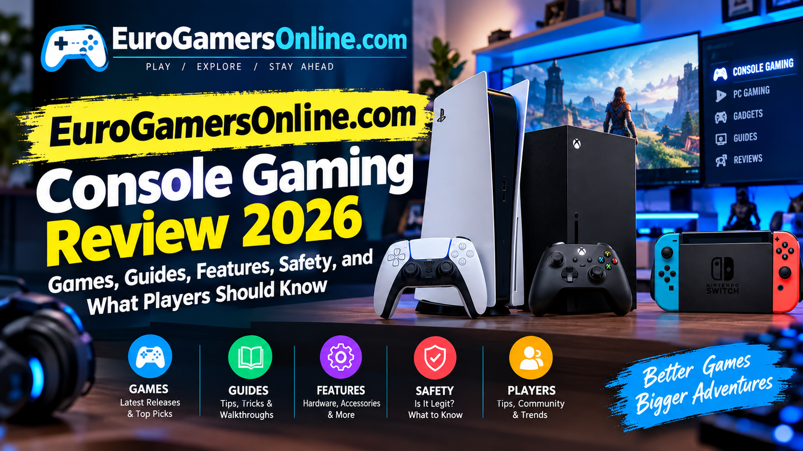eurogamersonline.com console gaming​