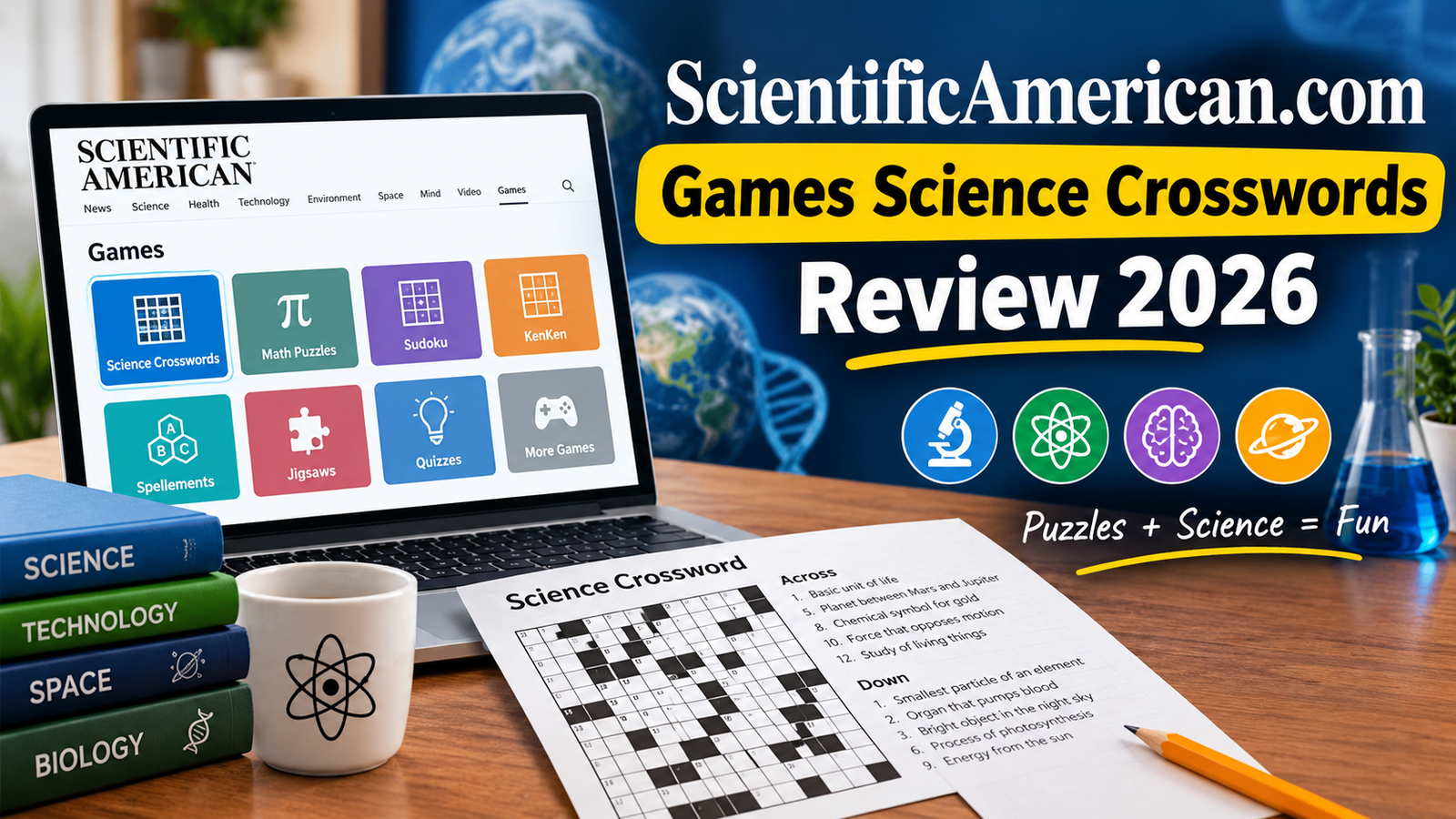 scientificamerican com games science crosswords​