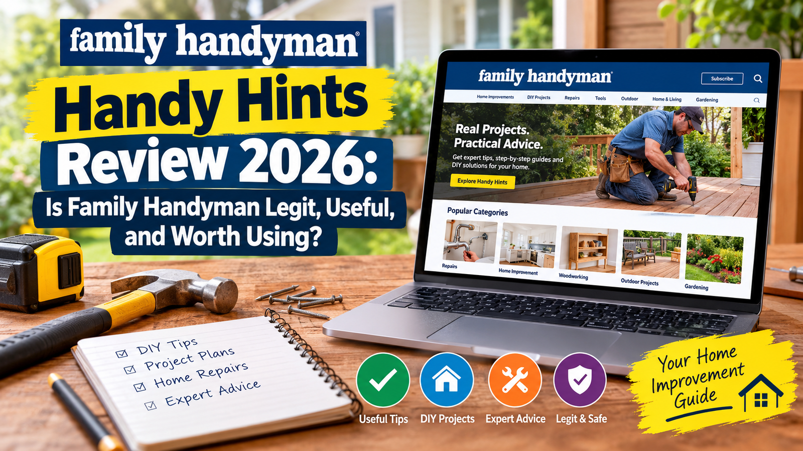 familyhandyman.com handy hints​