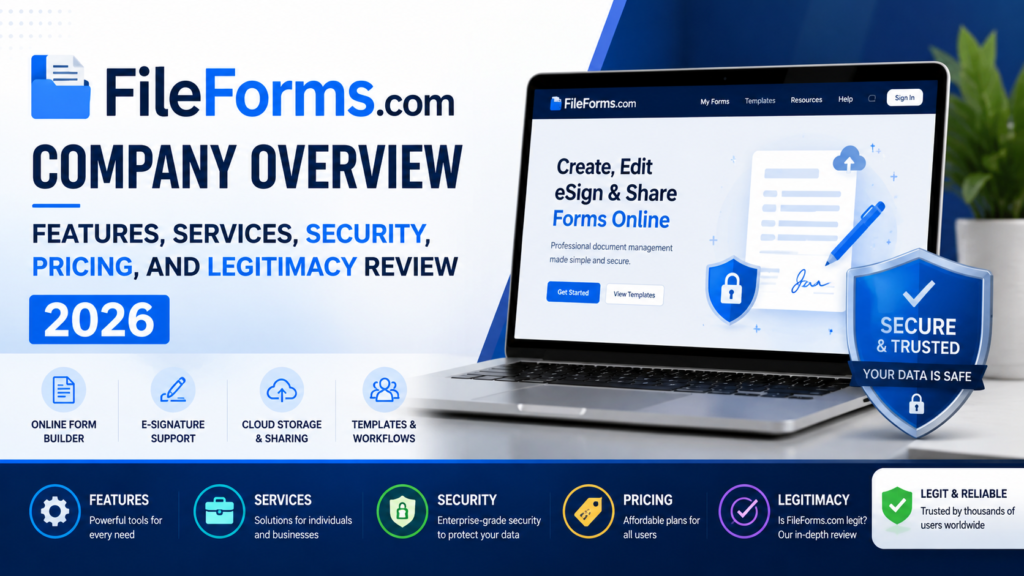 fileforms.com company overview​