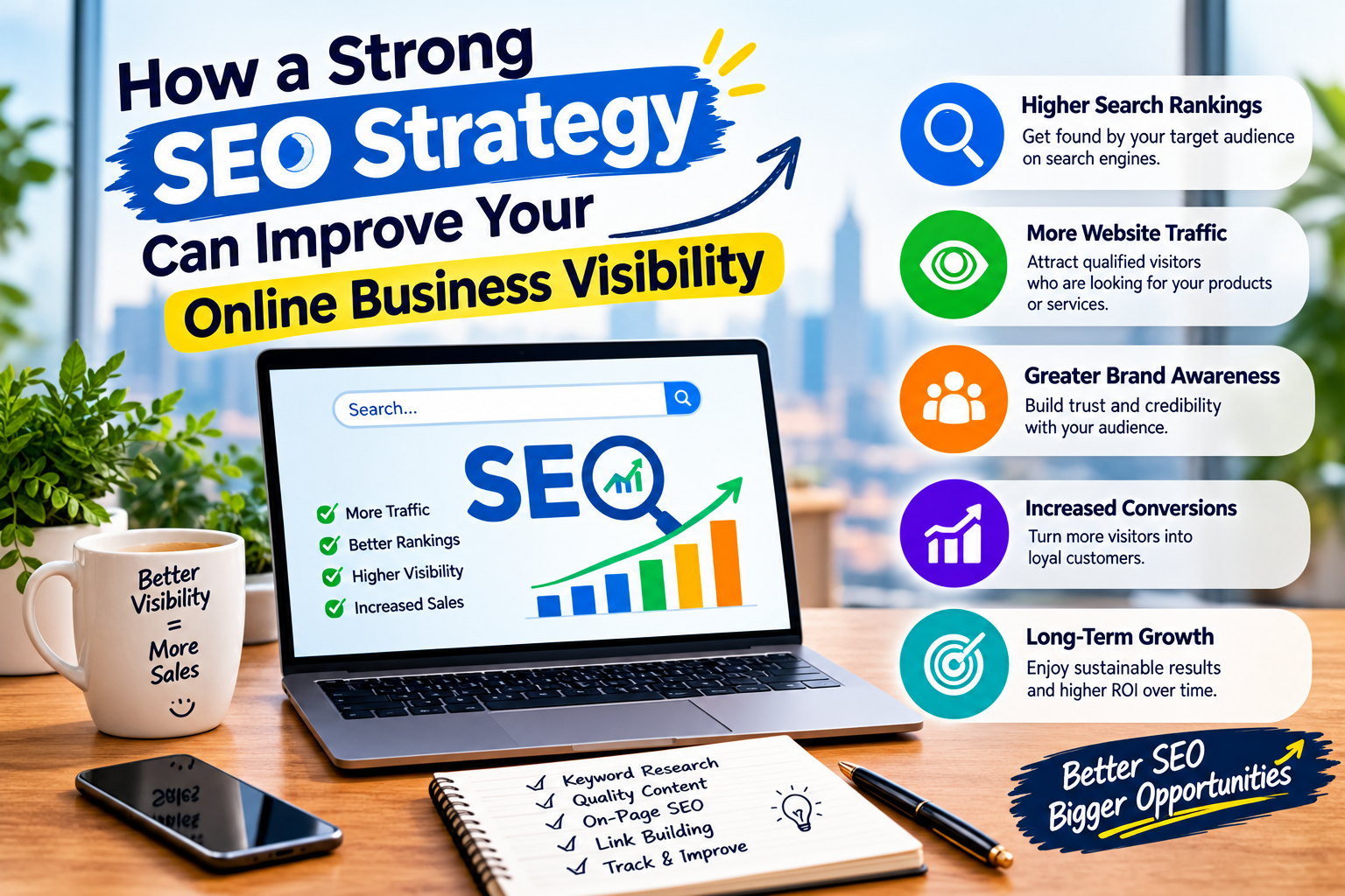 How a Strong SEO Strategy Can Improve Your Online Business Visibility