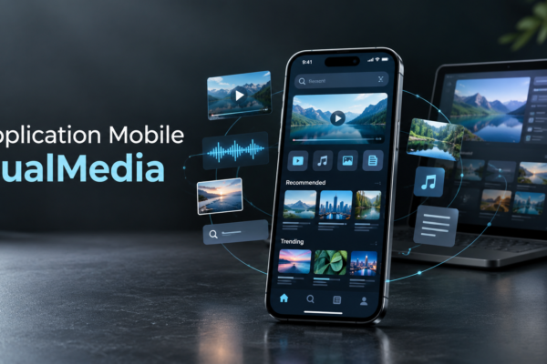 application mobile dualmedia