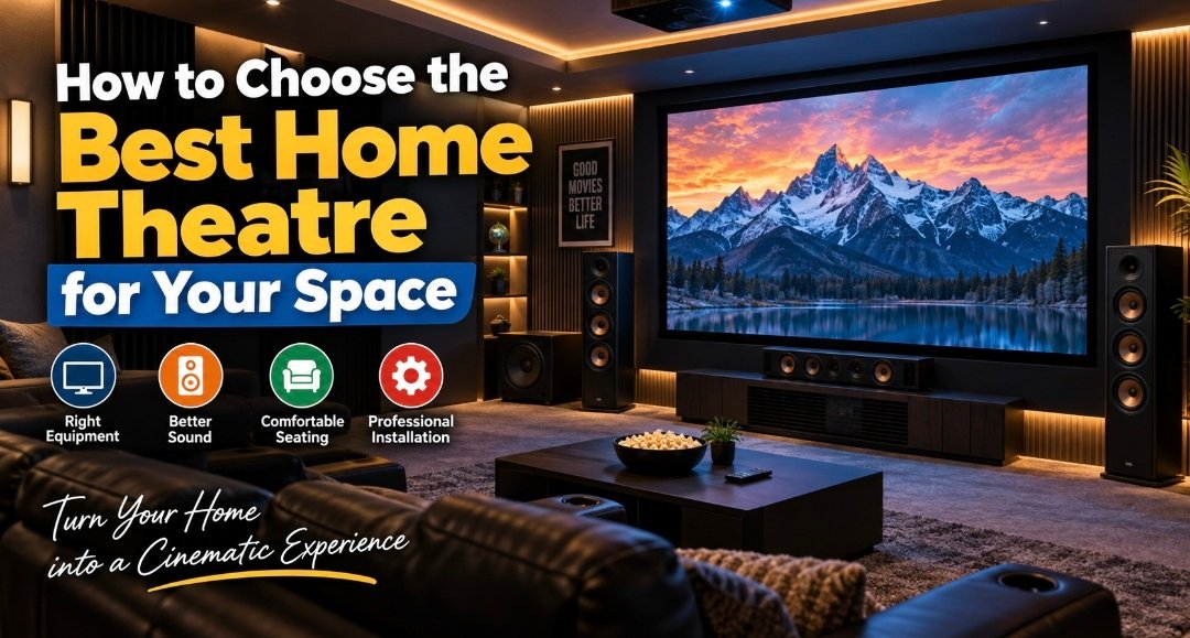 How to Choose the Best Home Theatre for Your Space