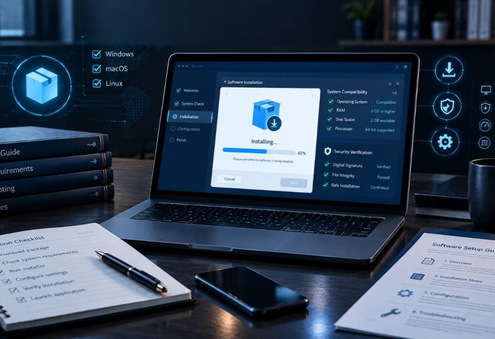 how is mogothrow77 software installation