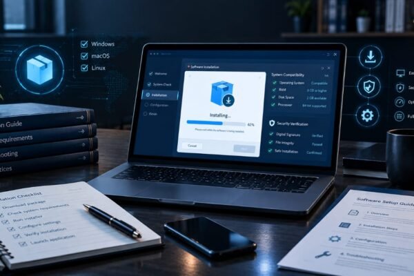 how is mogothrow77 software installation