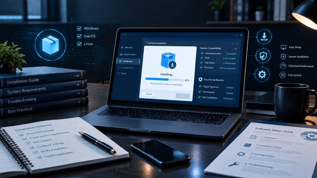 how is mogothrow77 software installation