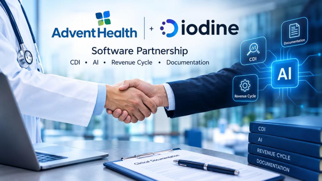 adventhealth iodine software partnership cdi ai revenue cycle documentation