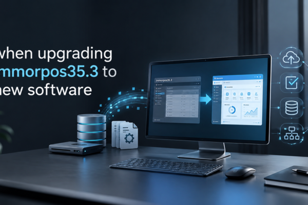 when upgrading immorpos35.3 to new software