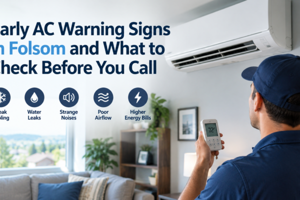 Early AC Warning Signs in Folsom and What to Check Before You Call