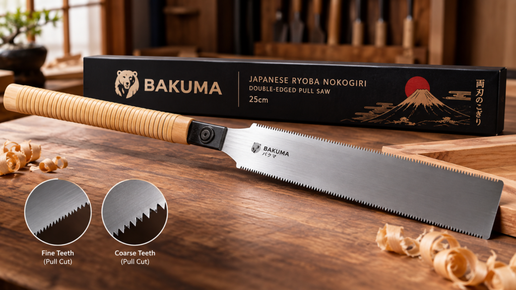 Bakuma Woodworking Tool 25cm Japanese Ryoba Nokogiri Double-Edged Pull Saw: Complete Guide bakuma woodworking tool 25cm japanese ryoba nokogiri double-edged pull saw