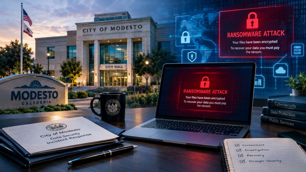 City of Modesto Data Breach Ransomware 2025 2026: Incident History, Security Concerns, and What Residents Should Know city of modesto data breach ransomware 2025 2026