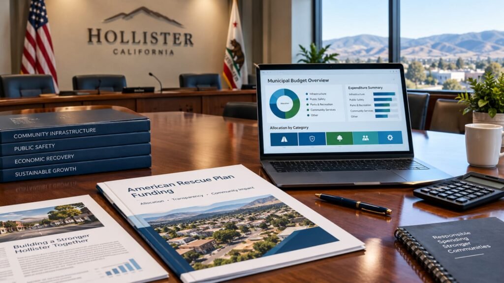 city of hollister american rescue plan arpa funds amount​