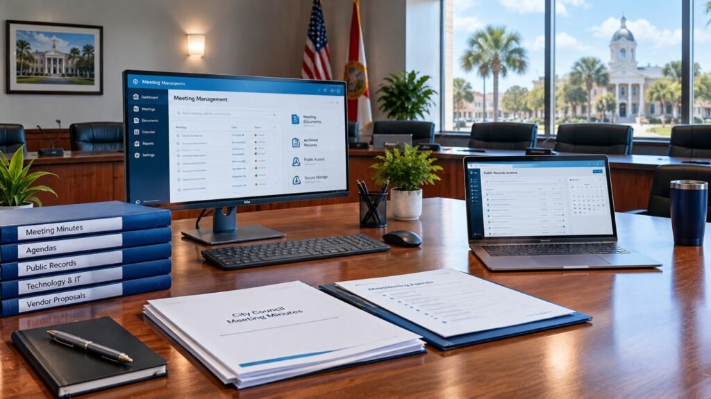 city of wauchula council meeting minutes technology software vendors​
