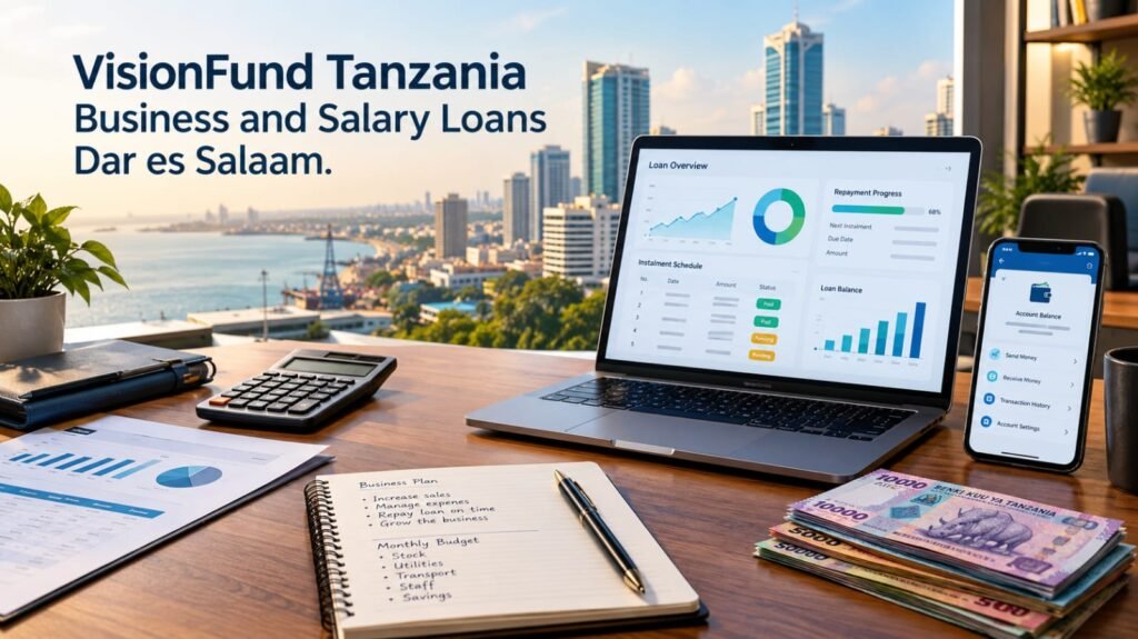 visionfund tanzania business and salary loans dar es salaam